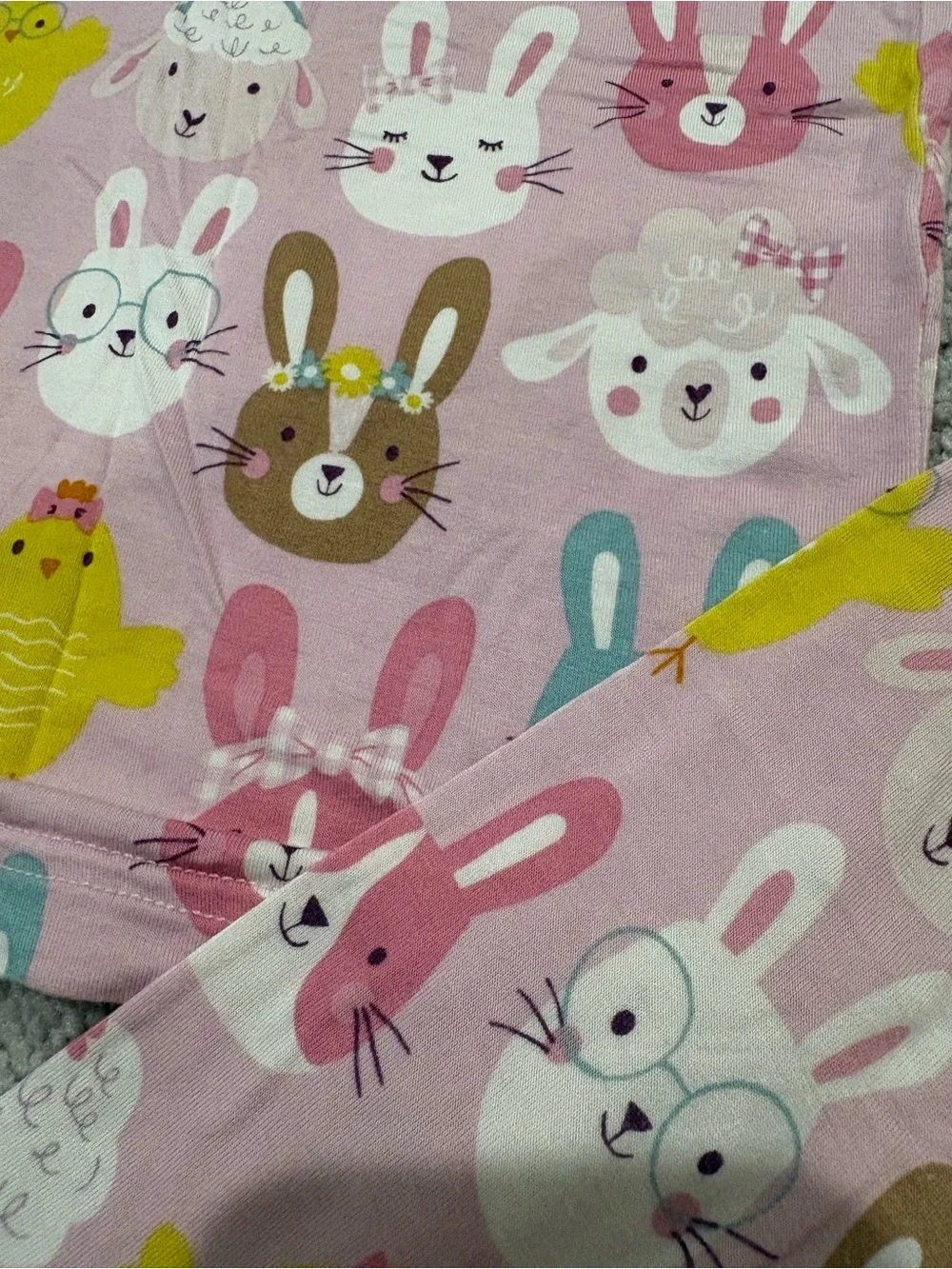 Little Sleepies soft pink